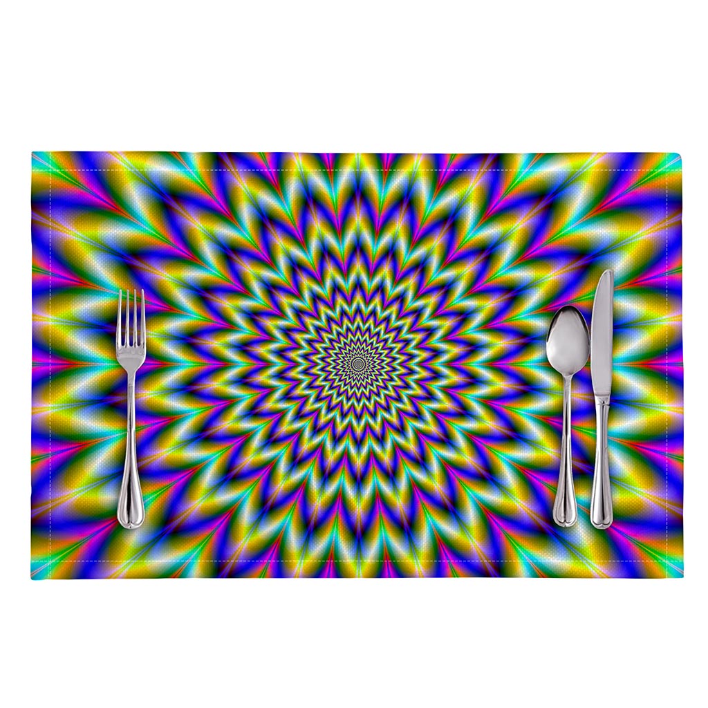 Twinkle Psychedelic Optical Illusion Placemat