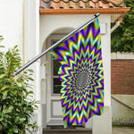 Twinkle Psychedelic Optical Illusion Polyester Flag