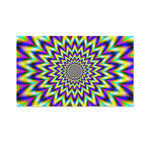 Twinkle Psychedelic Optical Illusion Polyester Flag