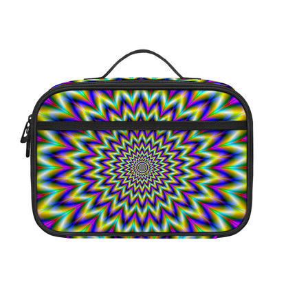 Twinkle Psychedelic Optical Illusion Portable Lunch Bag