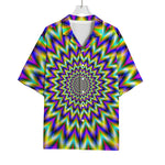 Twinkle Psychedelic Optical Illusion Rayon Hawaiian Shirt