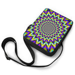 Twinkle Psychedelic Optical Illusion Rectangular Crossbody Bag