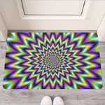Twinkle Psychedelic Optical Illusion Rubber Doormat