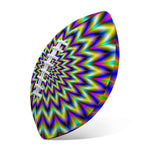 Twinkle Psychedelic Optical Illusion Rugby Ball