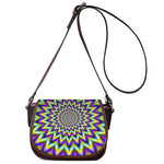 Twinkle Psychedelic Optical Illusion Saddle Bag