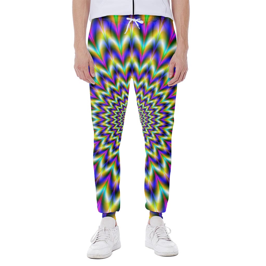 Twinkle Psychedelic Optical Illusion Scuba Joggers