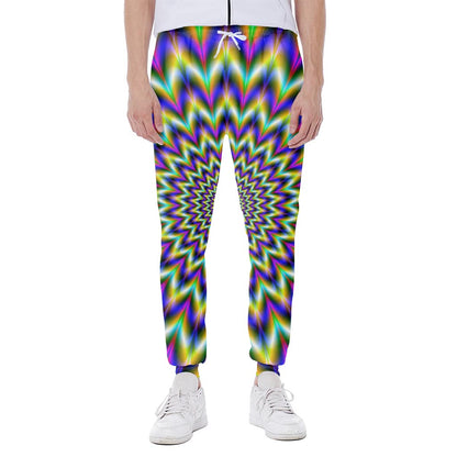 Twinkle Psychedelic Optical Illusion Scuba Joggers