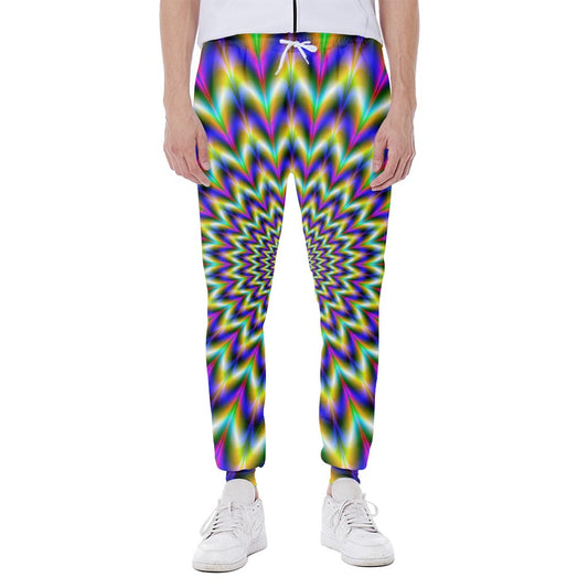 Twinkle Psychedelic Optical Illusion Scuba Joggers