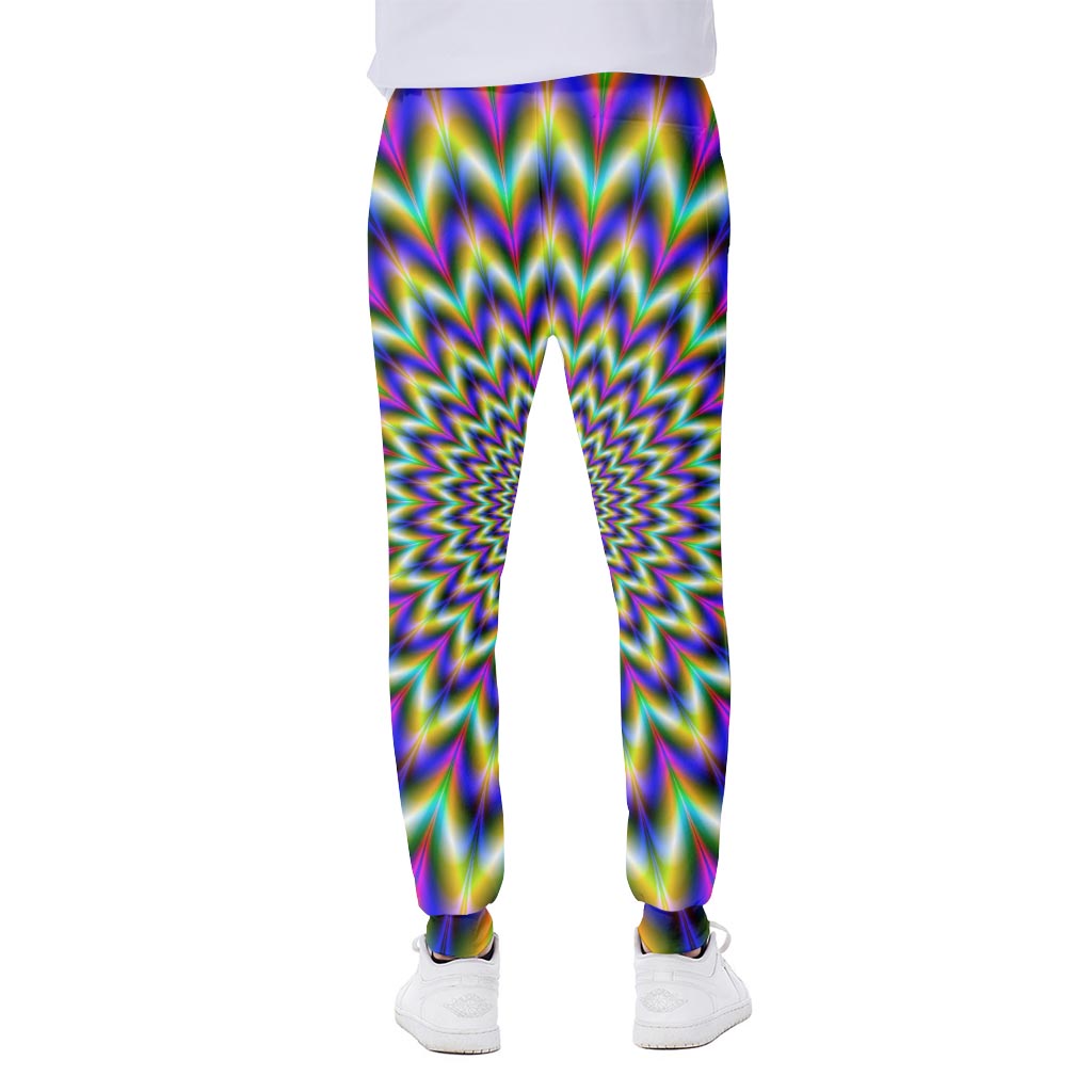 Twinkle Psychedelic Optical Illusion Scuba Joggers