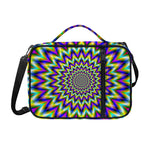 Twinkle Psychedelic Optical Illusion Shoulder Strap Bible Bag