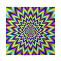 Twinkle Psychedelic Optical Illusion Silk Bandana