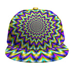 Twinkle Psychedelic Optical Illusion Snapback Cap