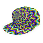 Twinkle Psychedelic Optical Illusion Snapback Cap
