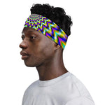 Twinkle Psychedelic Optical Illusion Sports Headband
