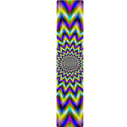 Twinkle Psychedelic Optical Illusion Table Runner