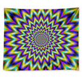 Twinkle Psychedelic Optical Illusion Tapestry