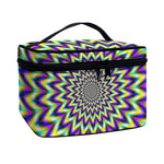 Twinkle Psychedelic Optical Illusion Travel Makeup Bag