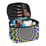 Twinkle Psychedelic Optical Illusion Travel Makeup Bag