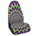 Twinkle Psychedelic Optical Illusion Waterproof Car Seat Cover