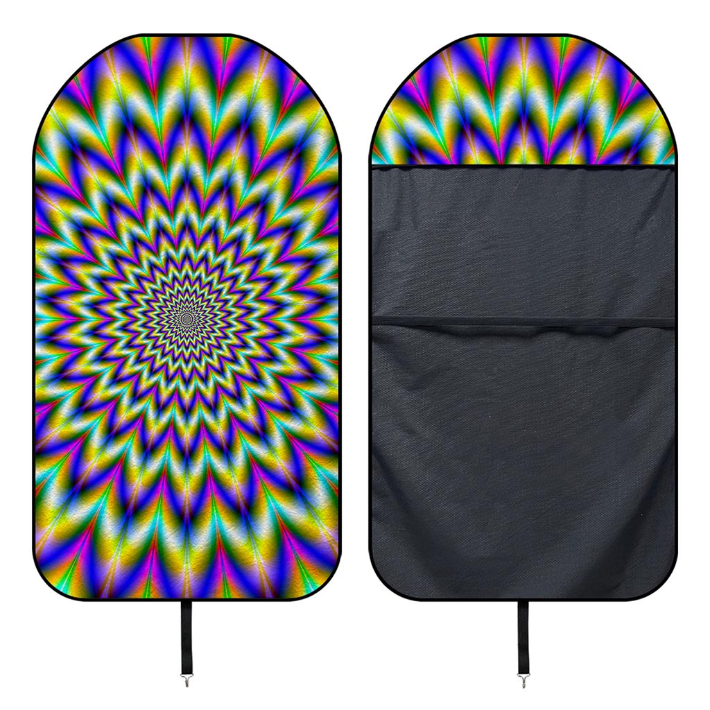Twinkle Psychedelic Optical Illusion Waterproof Car Seat Cover