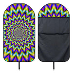 Twinkle Psychedelic Optical Illusion Waterproof Car Seat Cover