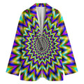 Twinkle Psychedelic Optical Illusion Women's Blazer