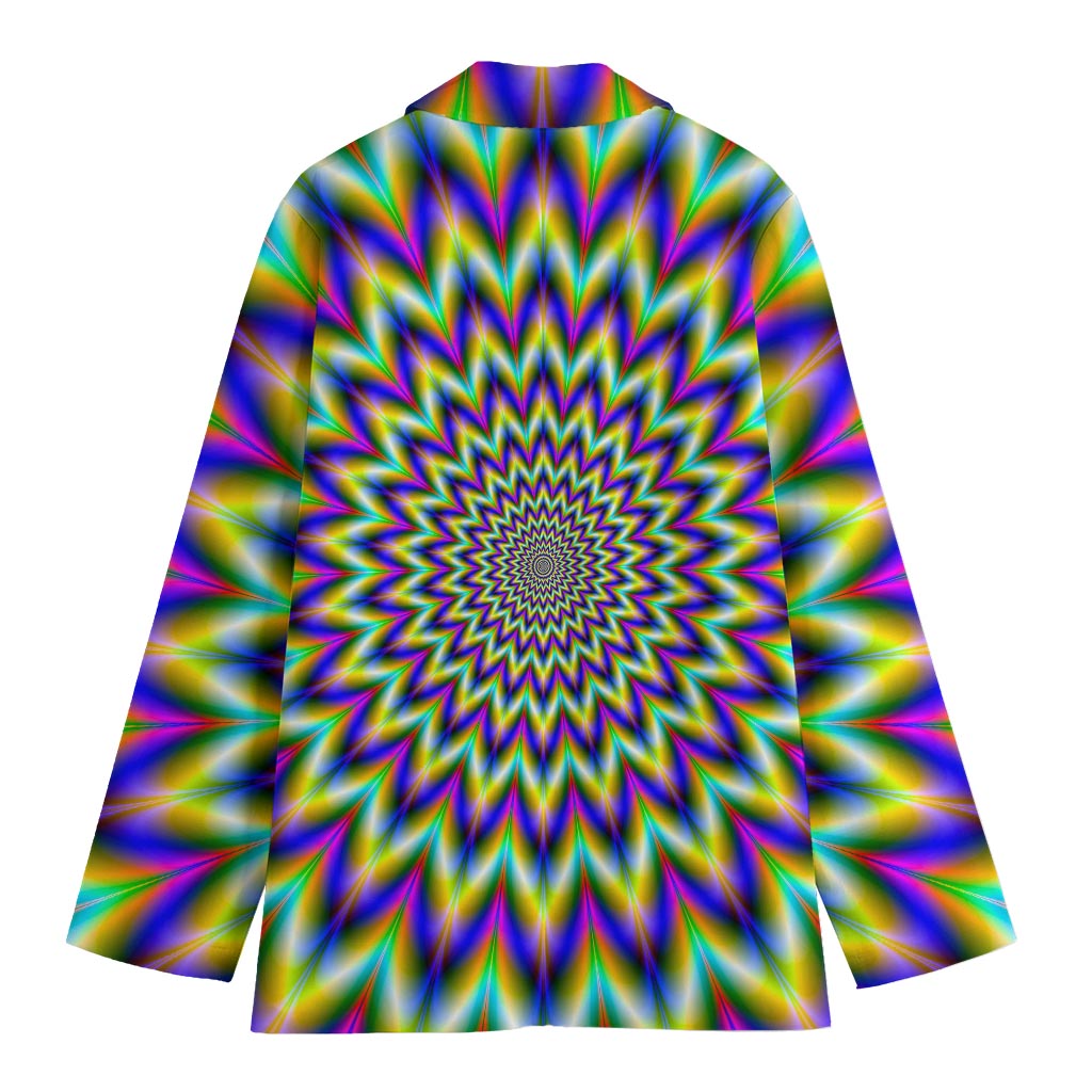 Twinkle Psychedelic Optical Illusion Women's Blazer