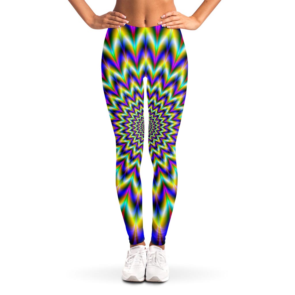 Twinkle Psychedelic Optical Illusion Women's Leggings