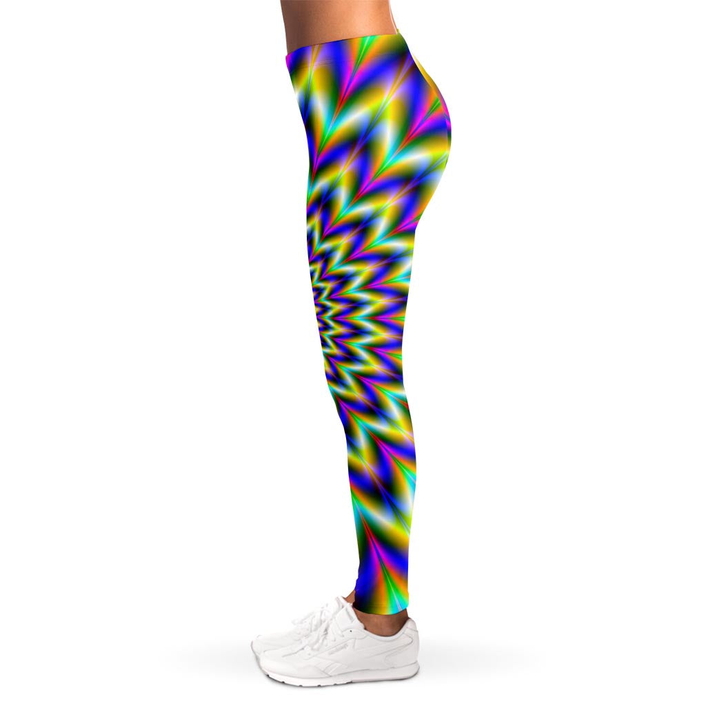 Twinkle Psychedelic Optical Illusion Women's Leggings