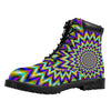 Twinkle Psychedelic Optical Illusion Work Boots