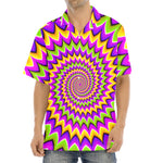 Twisted Colors Moving Optical Illusion Aloha Shirt