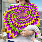 Twisted Colors Moving Optical Illusion Baby Seat Cover