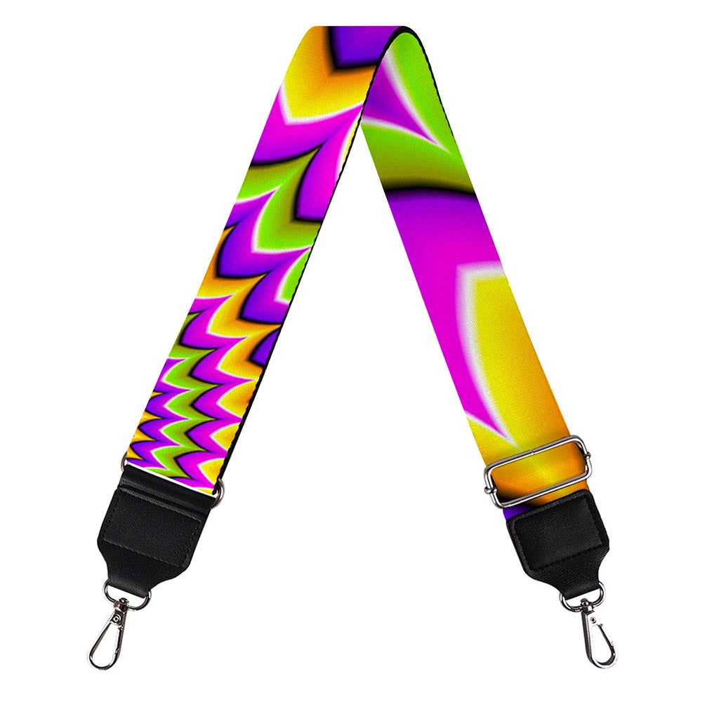 Twisted Colors Moving Optical Illusion Bag Strap