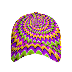 Twisted Colors Moving Optical Illusion Baseball Cap