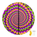 Twisted Colors Moving Optical Illusion Basketball
