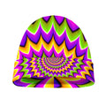 Twisted Colors Moving Optical Illusion Beanie
