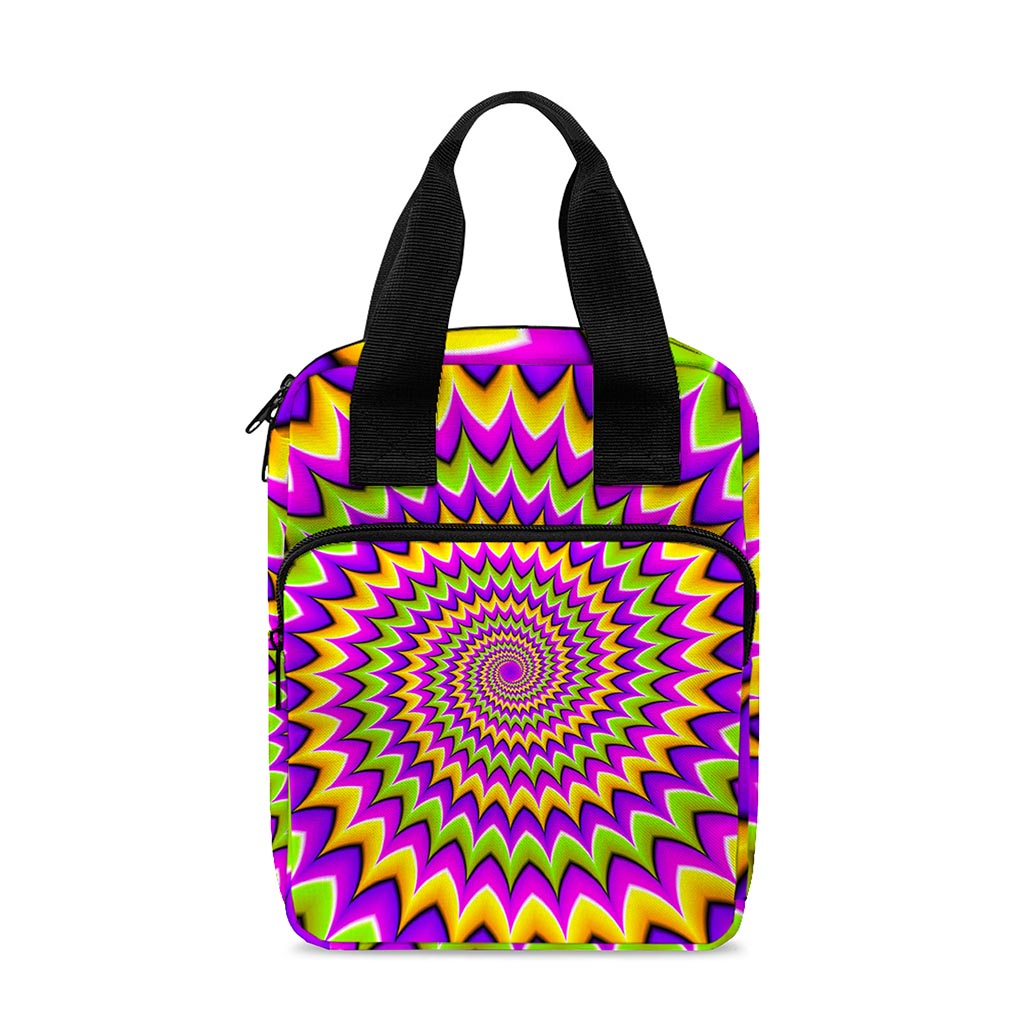 Twisted Colors Moving Optical Illusion Bible Tote Bag