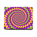 Twisted Colors Moving Optical Illusion Bifold Wallet