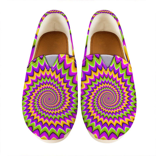 Twisted Colors Moving Optical Illusion Casual Shoes