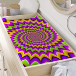 Twisted Colors Moving Optical Illusion Changing Pad Cover