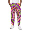 Twisted Colors Moving Optical Illusion Cotton Sweatpants