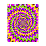 Twisted Colors Moving Optical Illusion Curtain
