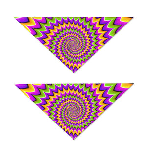 Twisted Colors Moving Optical Illusion Dog Bandana