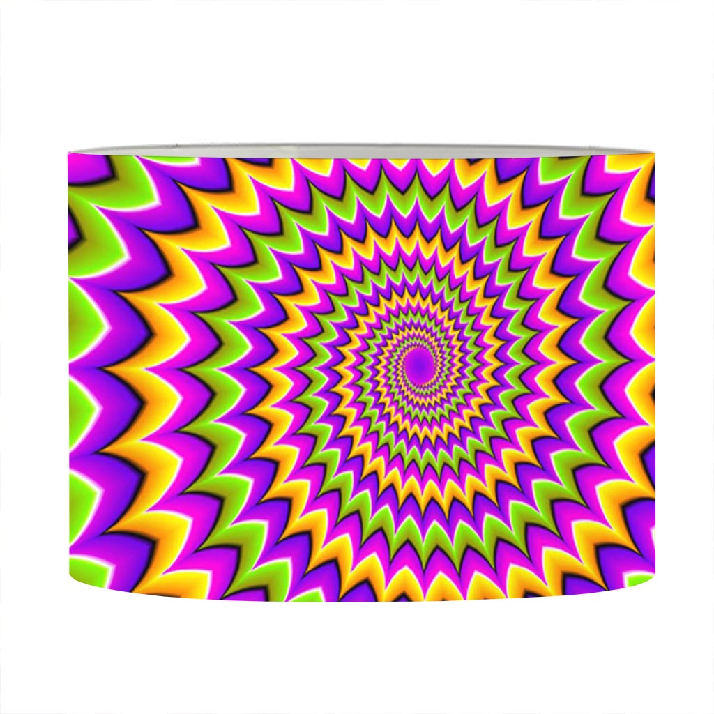 Twisted Colors Moving Optical Illusion Drum Lamp Shade