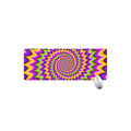 Twisted Colors Moving Optical Illusion Extended Mouse Pad