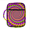 Twisted Colors Moving Optical Illusion Front Pocket Bible Bag