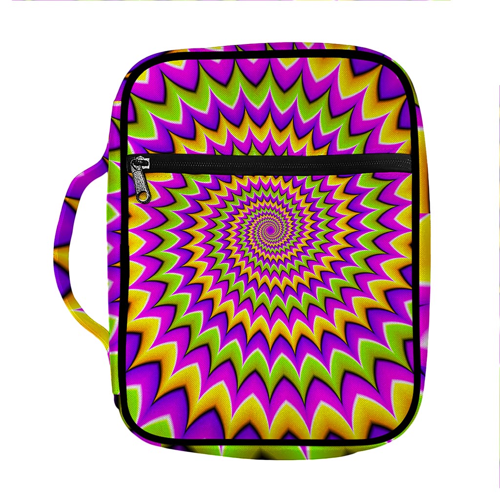 Twisted Colors Moving Optical Illusion Front Pocket Bible Bag