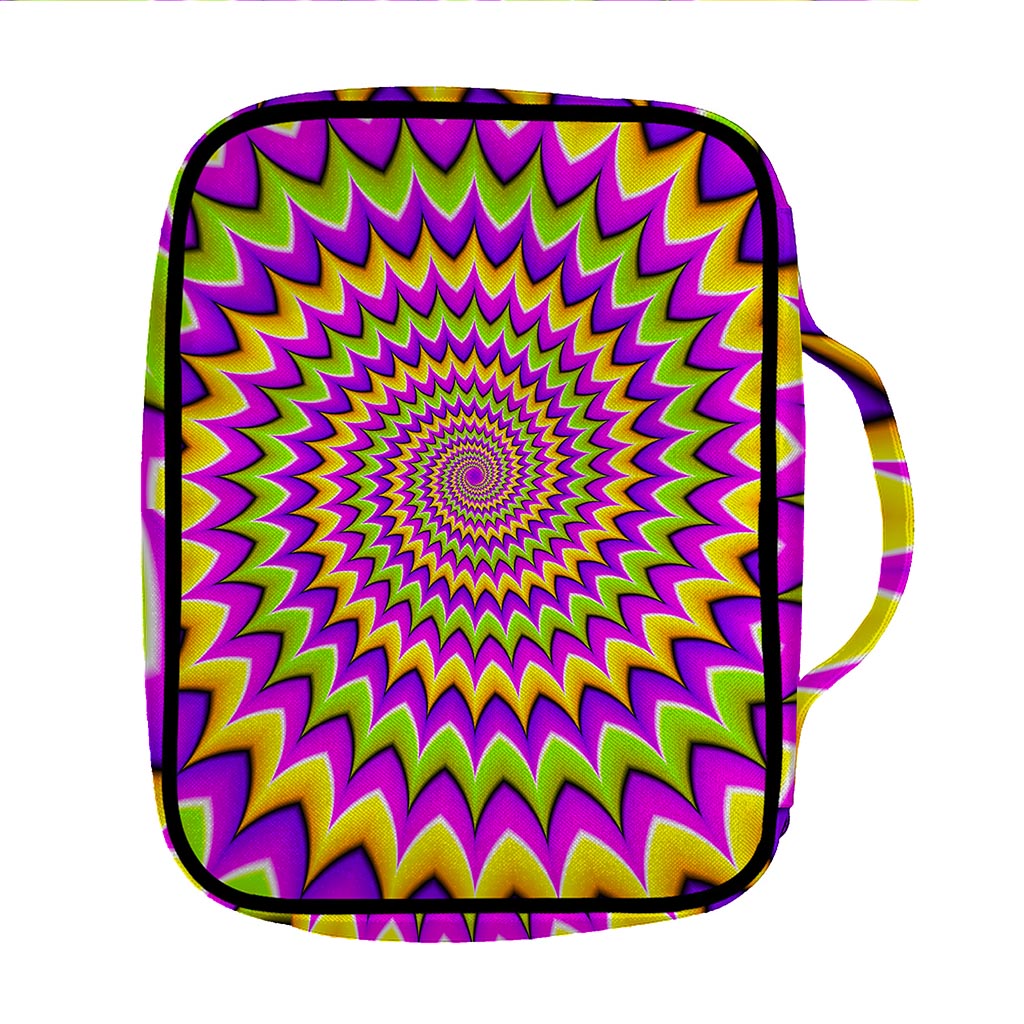 Twisted Colors Moving Optical Illusion Front Pocket Bible Bag