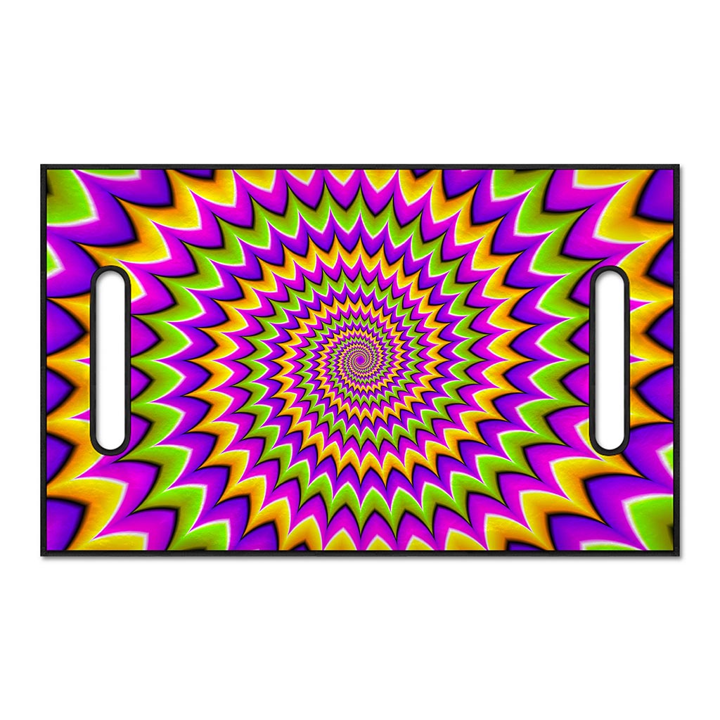 Twisted Colors Moving Optical Illusion Golf Cart Seat Cover
