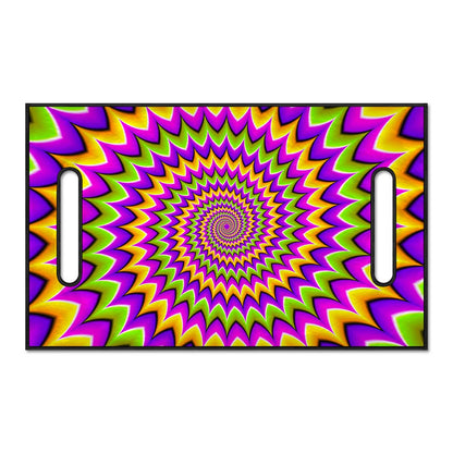 Twisted Colors Moving Optical Illusion Golf Cart Seat Cover